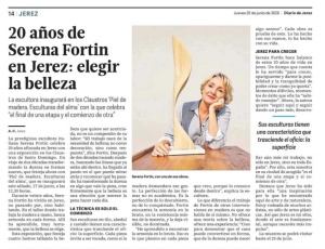 Serena Fortin - 20 años en Jerez