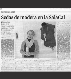 sobre esposición en Sala Cal