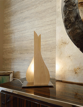 Slide lampada moderna da tavolo SIMMETRIA 3